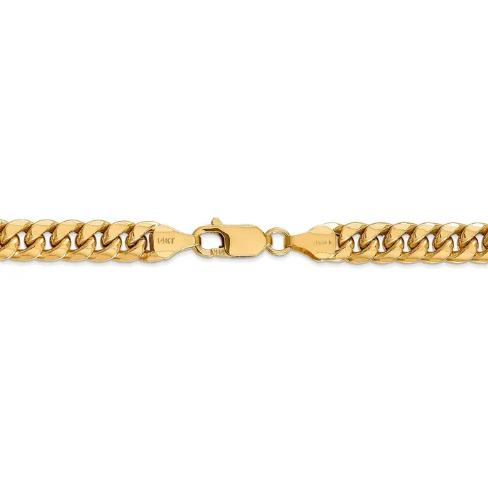 Bling Proud PreStyled Sets Solid 14K Gold Cuban Link Chain 6MM