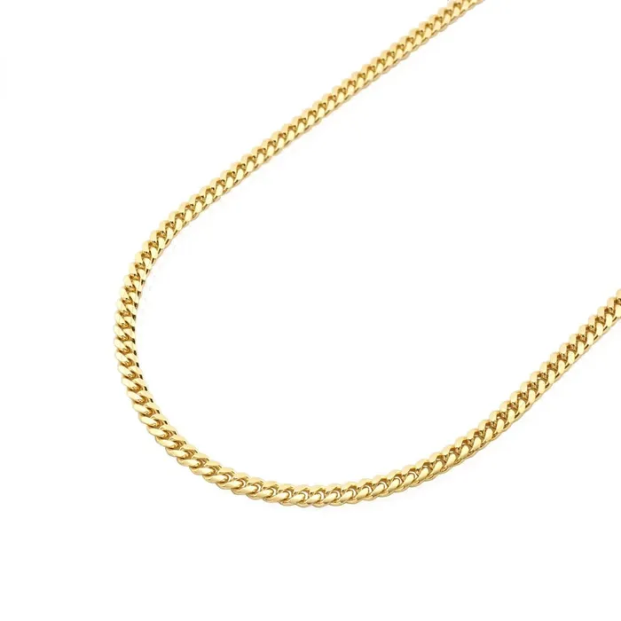Bling Proud PreStyled Sets Solid 14K Gold Cuban Link Chain 6MM