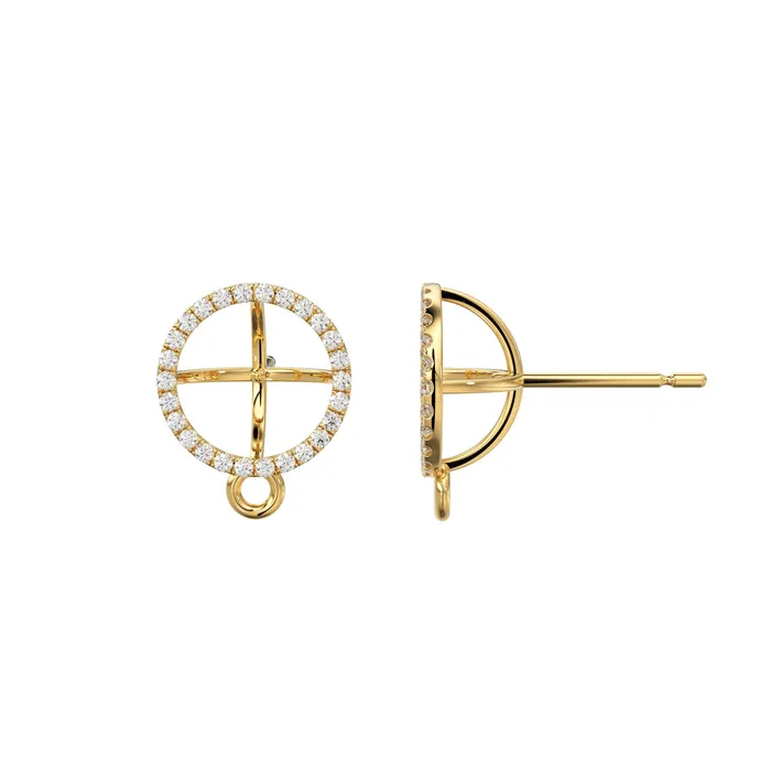Brilliant Round Diamond Ear Post for 8mm beads 14k 18k Solid Gold Ear Post Diamond Earpost Diamond Earrings Christmas Sale Jalvi Co Earrings Brilliant Round Diamond Ear Post for 8mm beads 14k 18k Solid Gold Ear Post Diamond Earpost Diamond Earrings Christmas Sale Jalvi Co Earrings