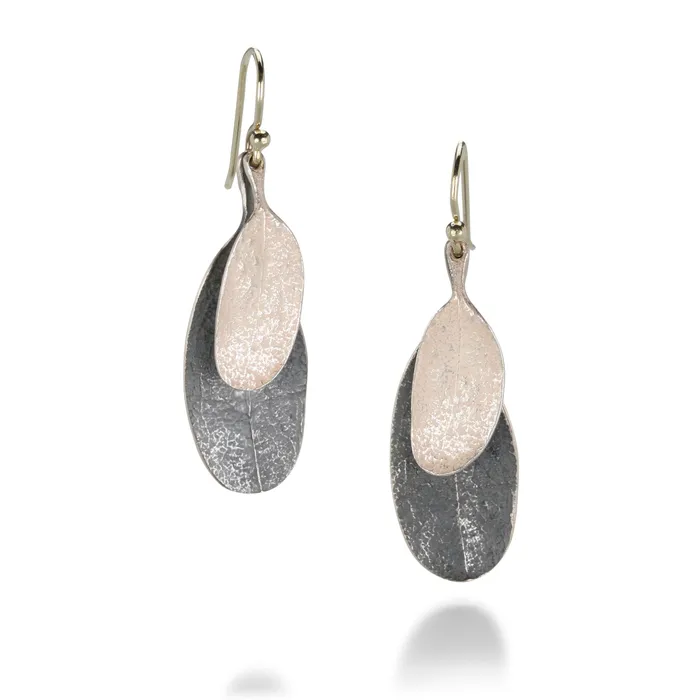 Double Leaf Earrings John Iversen Earrings