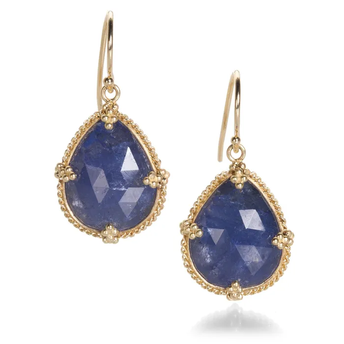 Earrings Amali Tanzanite Pear Earrings