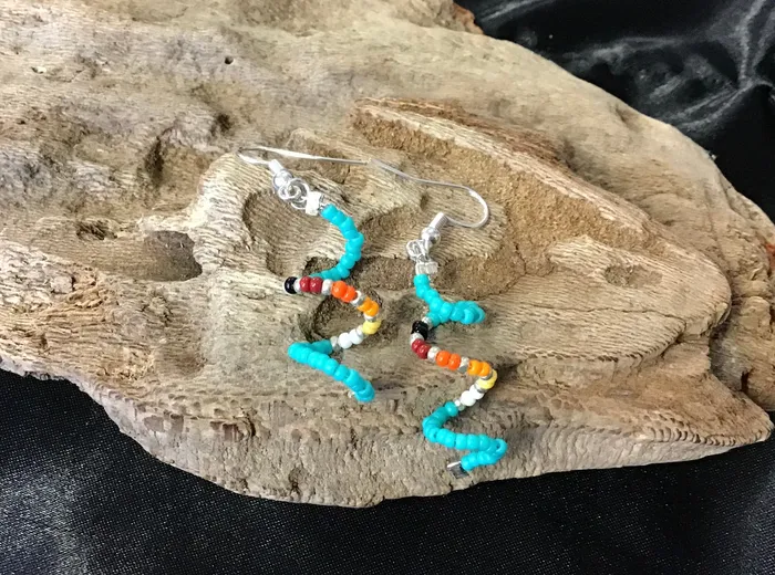Earrings Dani Levi Spiral Dangle Earrings Earrings Dani Levi Spiral Dangle Earrings
