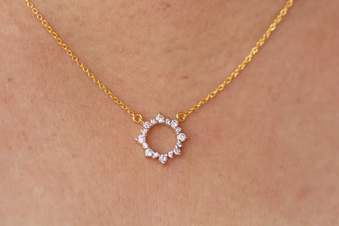 Jalvi Co Necklaces Diamond Necklace Diamond Sun Necklace 14k Gold Sun Circle Pendant Sun Jewelry Gift For Her Cluster Diamond Necklace Jalvi Co Necklaces Diamond Necklace Diamond Sun Necklace 14k Gold Sun Circle Pendant Sun Jewelry Gift For Her Cluster Diamond Necklace