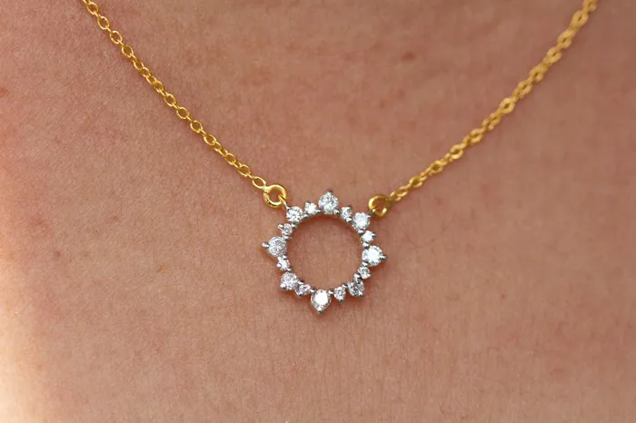 Jalvi Co Necklaces Diamond Necklace Diamond Sun Necklace 14k Gold Sun Circle Pendant Sun Jewelry Gift For Her Cluster Diamond Necklace Jalvi Co Necklaces Diamond Necklace Diamond Sun Necklace 14k Gold Sun Circle Pendant Sun Jewelry Gift For Her Cluster Diamond Necklace