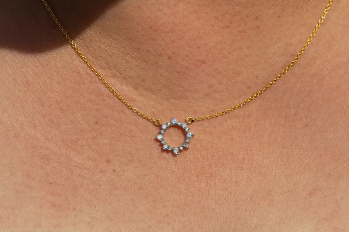 Jalvi Co Necklaces Diamond Necklace Diamond Sun Necklace 14k Gold Sun Circle Pendant Sun Jewelry Gift For Her Cluster Diamond Necklace Jalvi Co Necklaces Diamond Necklace Diamond Sun Necklace 14k Gold Sun Circle Pendant Sun Jewelry Gift For Her Cluster Diamond Necklace