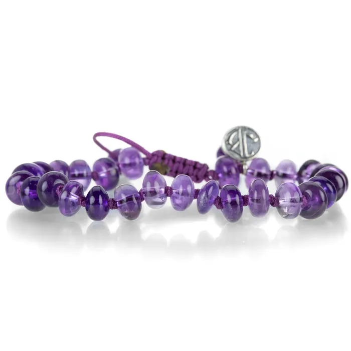 Joseph Brooks Bracelets Smooth Amethyst 8mm Bracelet