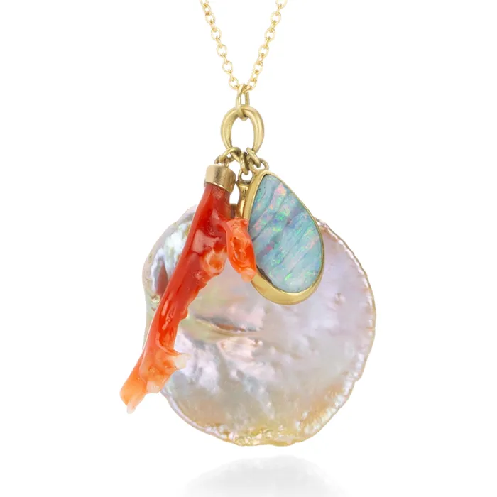 Necklaces Ocean Charm Necklace Annette Ferdinandsen