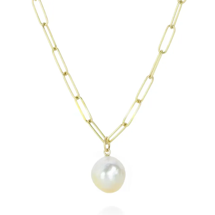 Ombre Golden South Sea Pearl Pendant Only Maria Beaulieu Necklaces