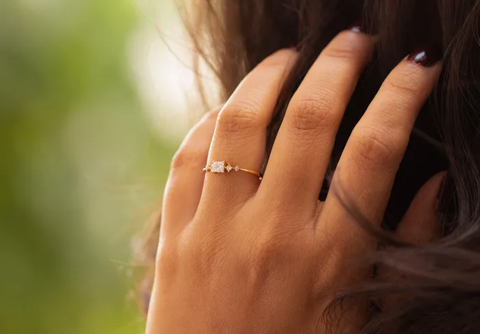 Princess Cut Diamond Wedding Band 14k Gold Princess Cut and Round Diamond Womens Wedding Ring Available in Rose Gold White Gold Jalvi Co Rings Princess Cut Diamond Wedding Band 14k Gold Princess Cut and Round Diamond Womens Wedding Ring Available in Rose Gold White Gold Jalvi Co Rings
