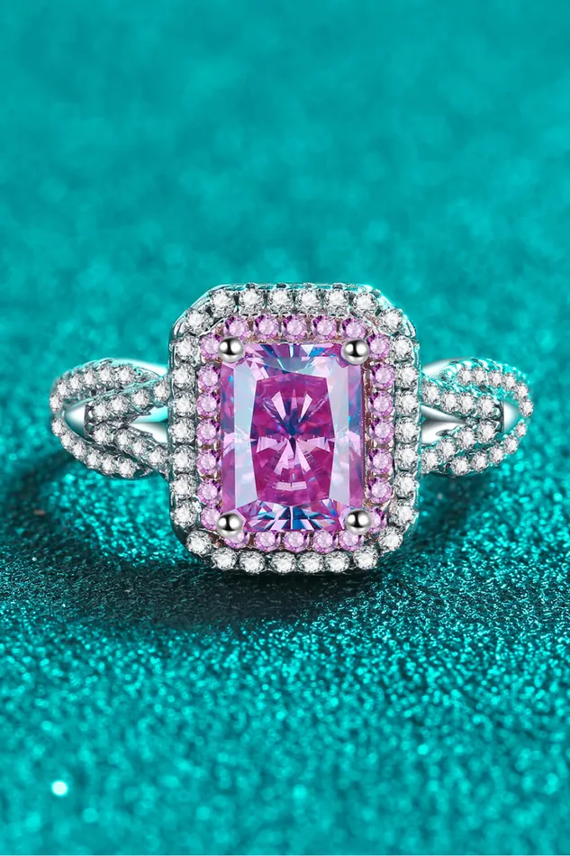 Rings Cant Stop Your Shine 2 Carat Moissanite Ring Trendsi