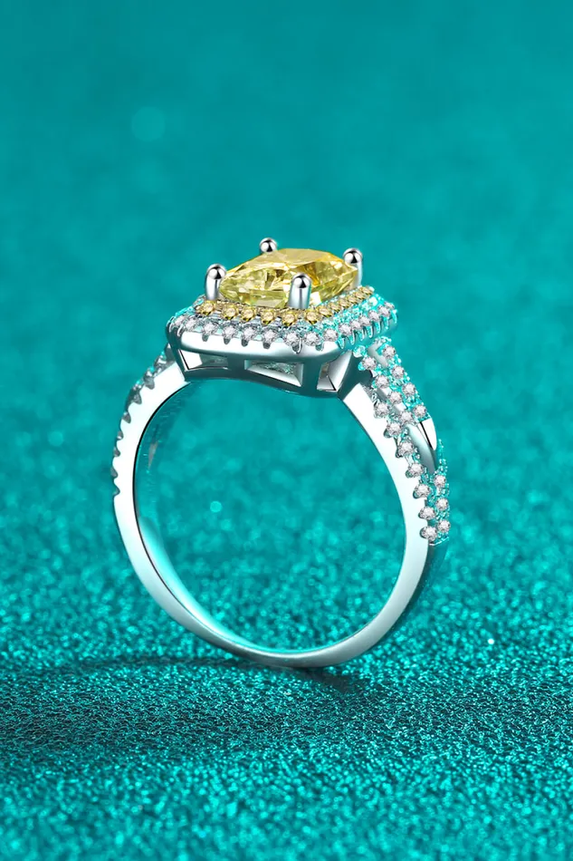 Rings Cant Stop Your Shine 2 Carat Moissanite Ring Trendsi