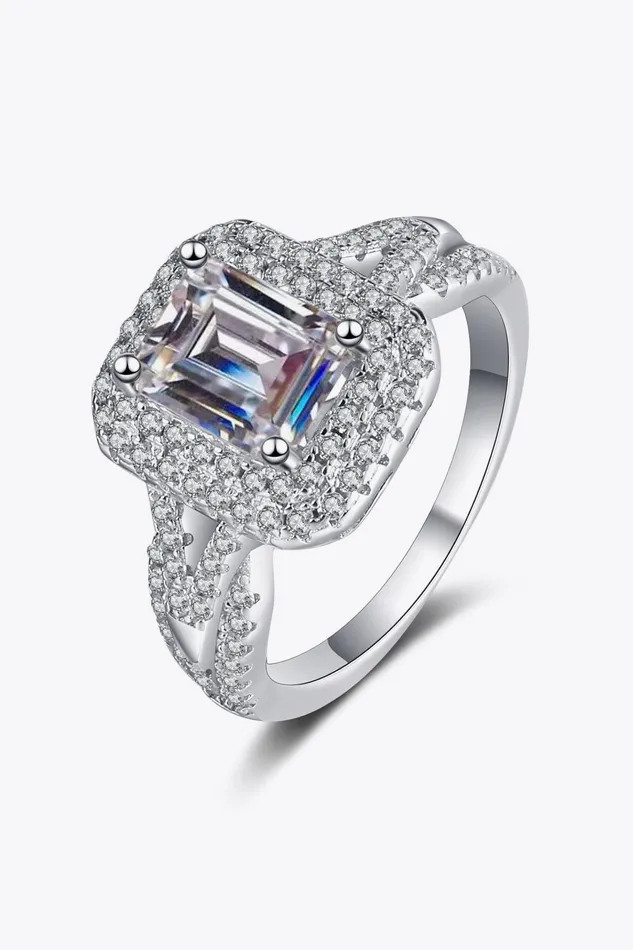 Rings Cant Stop Your Shine 2 Carat Moissanite Ring Trendsi