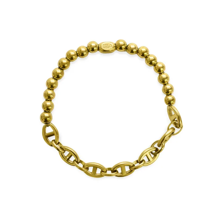 Bracelets Ball Chain Mariner Link 5MM Ball Bracelet Isla