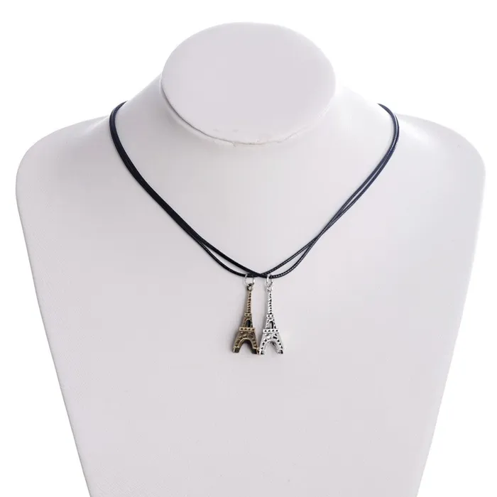 Necklaces sparklingselections Retro Stainless Steel Eiffel Tower Unisex Pendant Necklace Necklaces sparklingselections Retro Stainless Steel Eiffel Tower Unisex Pendant Necklace
