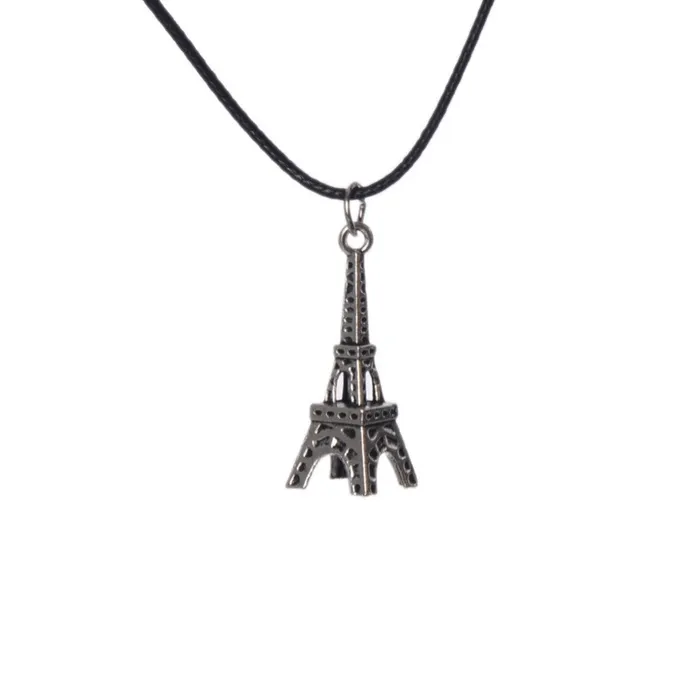 Necklaces sparklingselections Retro Stainless Steel Eiffel Tower Unisex Pendant Necklace Necklaces sparklingselections Retro Stainless Steel Eiffel Tower Unisex Pendant Necklace