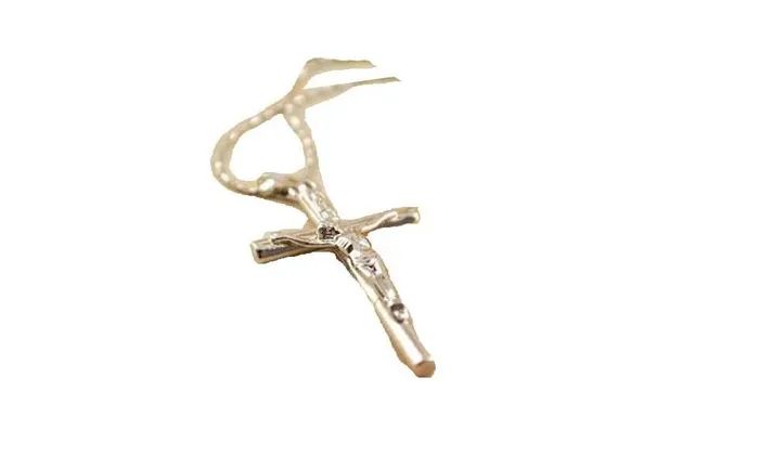 Necklaces sparklingselections Unisex Classic Silver Jesus Cross Pendants Necklace Necklaces sparklingselections Unisex Classic Silver Jesus Cross Pendants Necklace