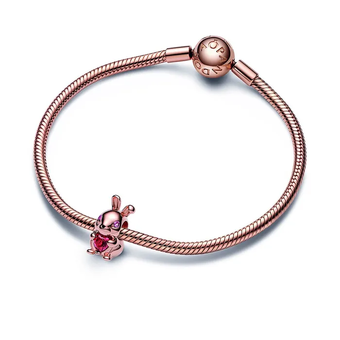 Pandora Chinese Year of The Rabbit Charm Final Sale Charm Necklaces