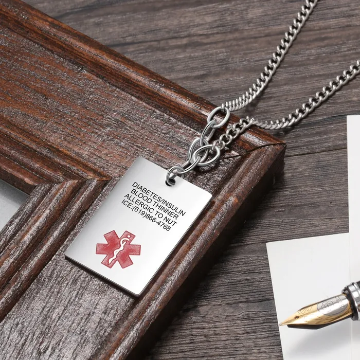 Personalized Engraved ID Necklace Ashley Jewels Necklaces