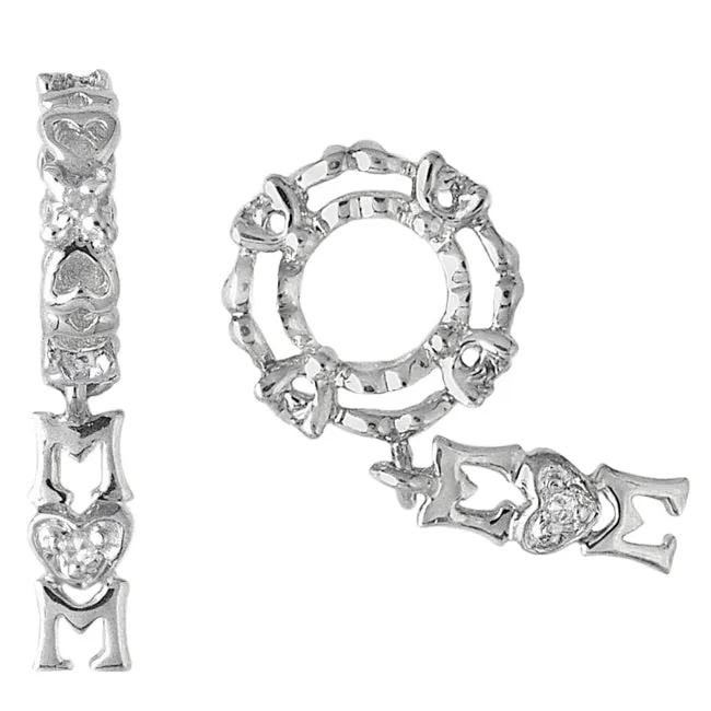 Rings Storywheels Diamond MOM Dangle with Diamond Sterling Silver Wheel335825 Storywheels Rings Storywheels Diamond MOM Dangle with Diamond Sterling Silver Wheel335825 Storywheels