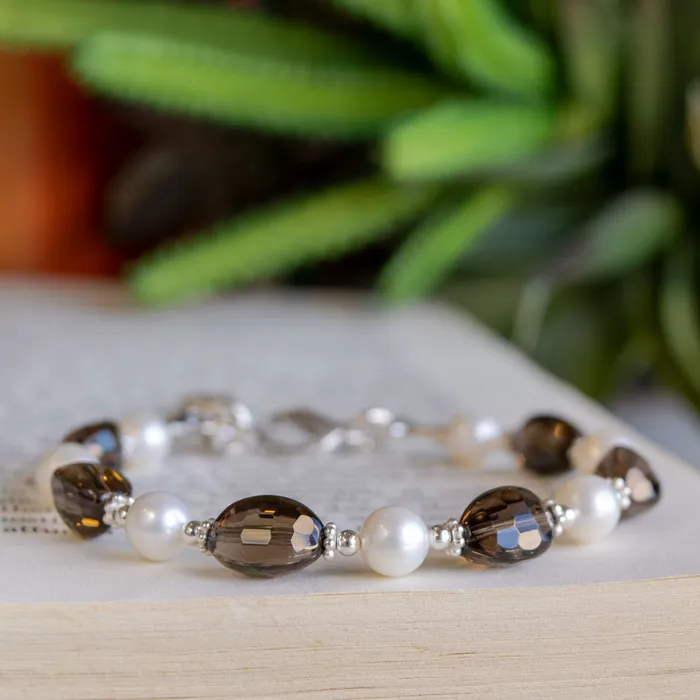 Smoky Quartz Bracelet Elisa Ilana Bracelets