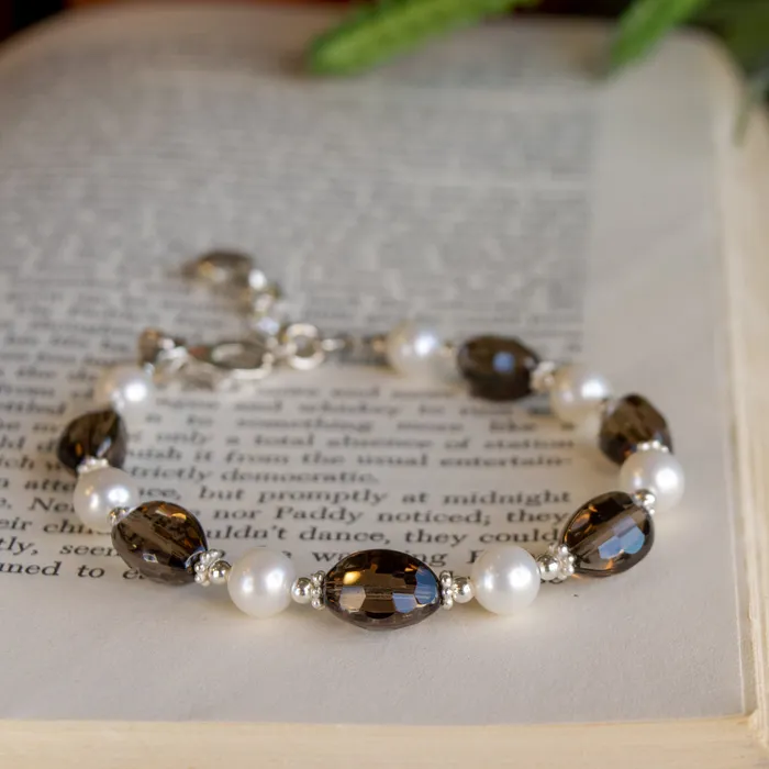 Smoky Quartz Bracelet Elisa Ilana Bracelets