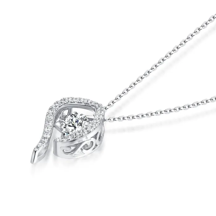 sparklingselections Necklaces Women Long Choker Necklace Pendant with Silver Chain sparklingselections Necklaces Women Long Choker Necklace Pendant with Silver Chain