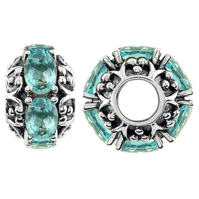 Storywheels Swiss Blue Topaz Sterling Silver Wheel330893 Storywheels Rings