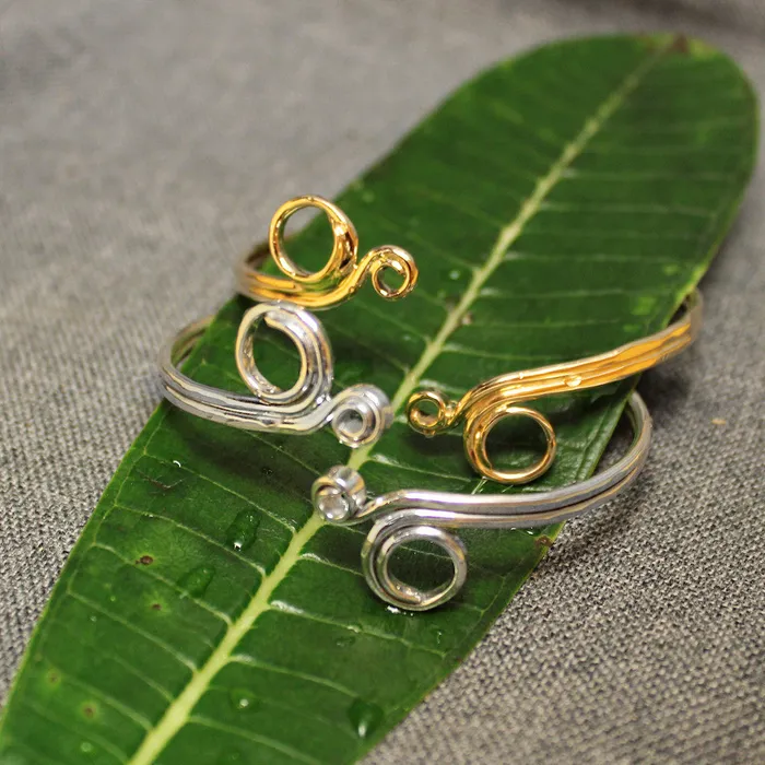 Water Cuff Bracelet Crucian Gold Bracelets