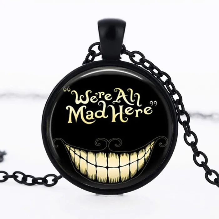 Were all Mad Here Necklace Pendant sparklingselections Necklaces Were all Mad Here Necklace Pendant sparklingselections Necklaces