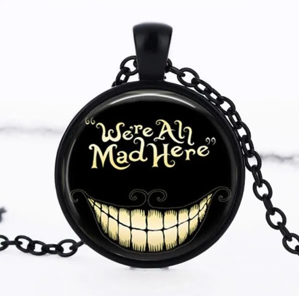Were all Mad Here Necklace Pendant sparklingselections Necklaces Were all Mad Here Necklace Pendant sparklingselections Necklaces