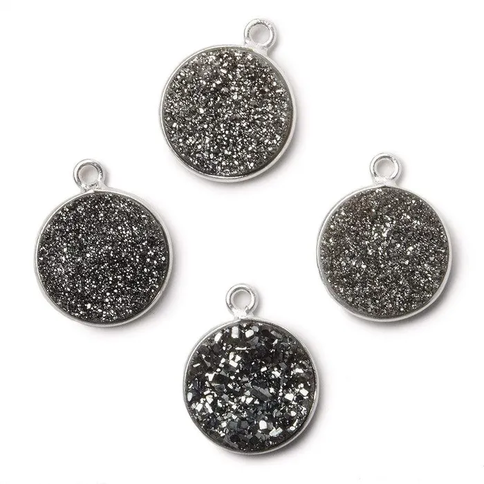 13mm Silver 925 Bezel Metallic Platinum Drusy Coin Pendant 1 piece Beadsofcambaycom Necklaces 13mm Silver 925 Bezel Metallic Platinum Drusy Coin Pendant 1 piece Beadsofcambaycom Necklaces
