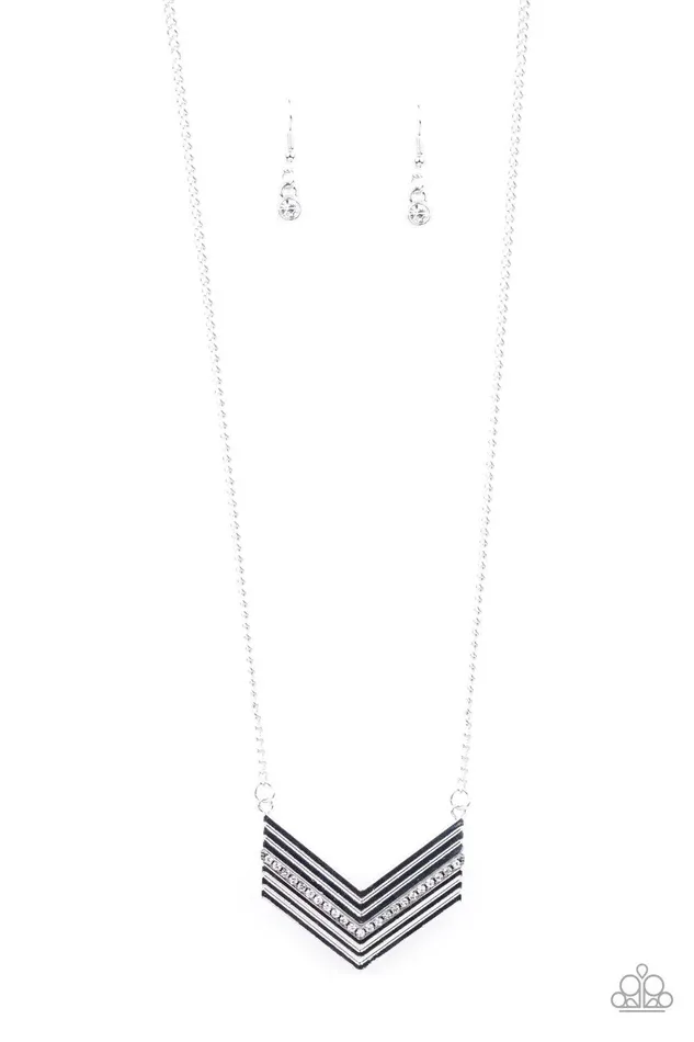 Armed and FABULOUS White Necklace Jewelry By Bretta Paparazzi Accessories Necklaces