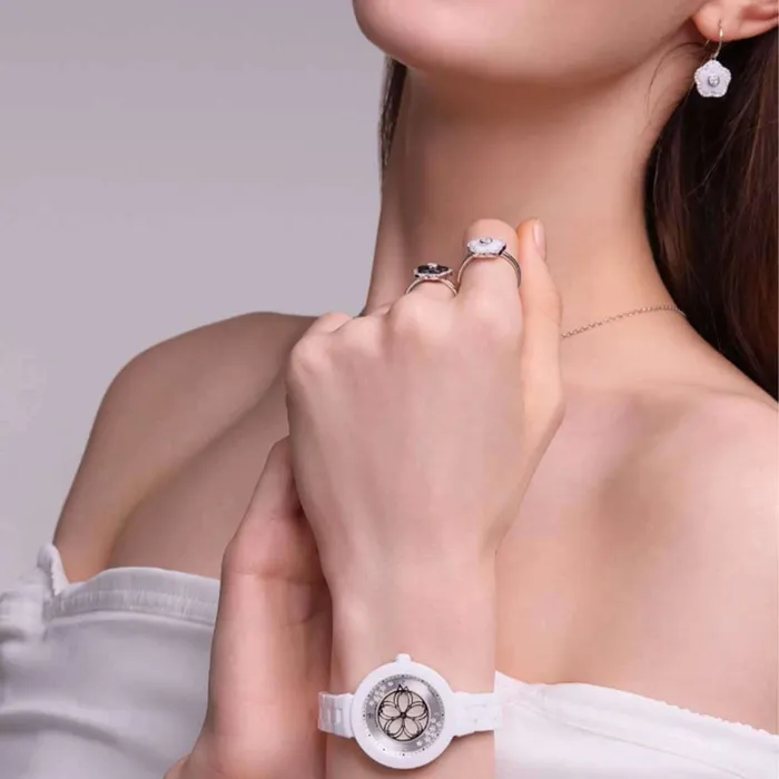 BLACK BY BLUE BRAVE Watches Cherry Blossom Watch