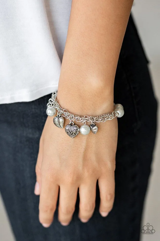 Bracelets More Amour Silver Bracelet Jewelry by Bretta Paparazzi Accessories