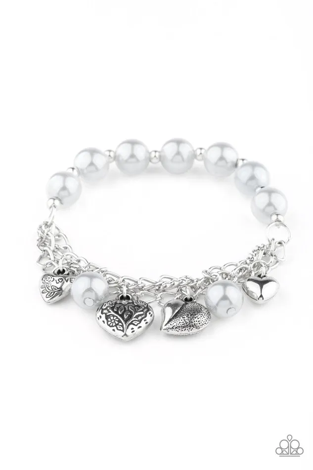 Bracelets More Amour Silver Bracelet Jewelry by Bretta Paparazzi Accessories
