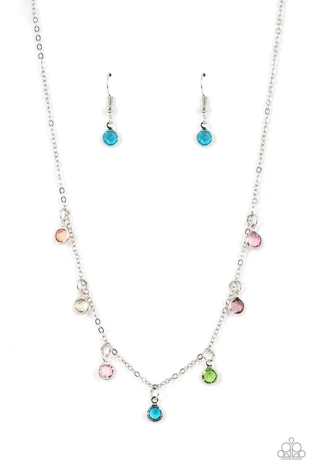 Carefree Charmer Multi Necklace Jewelry by Bretta Paparazzi Accessories Necklaces