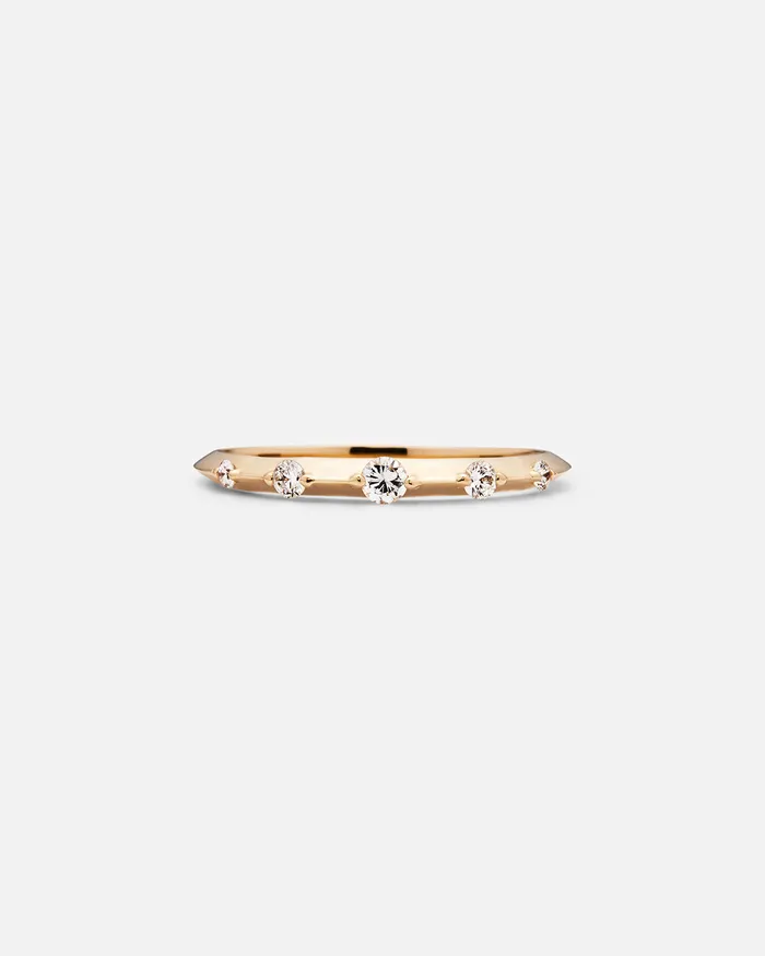 Casual Seance Rings Floe Five Diamond Ring
