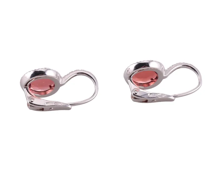 Earrings Pomellato 18k Gold Diamond Tourmaline Earrings Pomellato