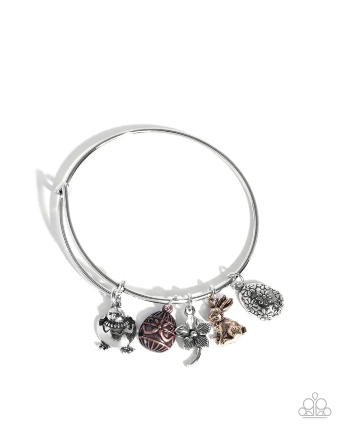 Easter Empathy Multi Charm Bracelet Jewelry by Bretta Paparazzi Accessories Bracelets