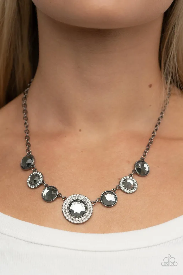 Extravagant Extravaganza Black Necklace Jewelry by Bretta Paparazzi Accessories Necklaces Extravagant Extravaganza Black Necklace Jewelry by Bretta Paparazzi Accessories Necklaces