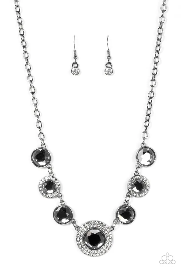 Extravagant Extravaganza Black Necklace Jewelry by Bretta Paparazzi Accessories Necklaces