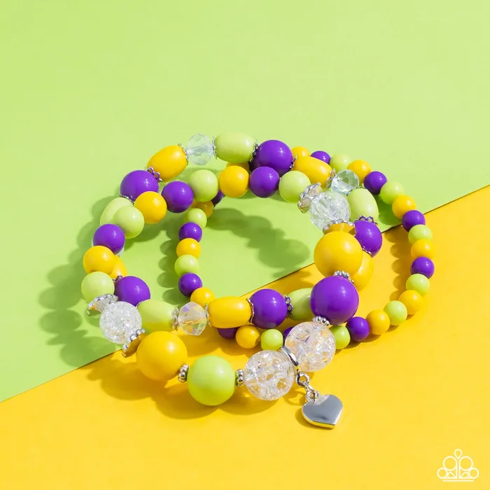 Heartfelt Haven Green Bracelet Jewelry by Bretta Paparazzi Accessories Bracelets