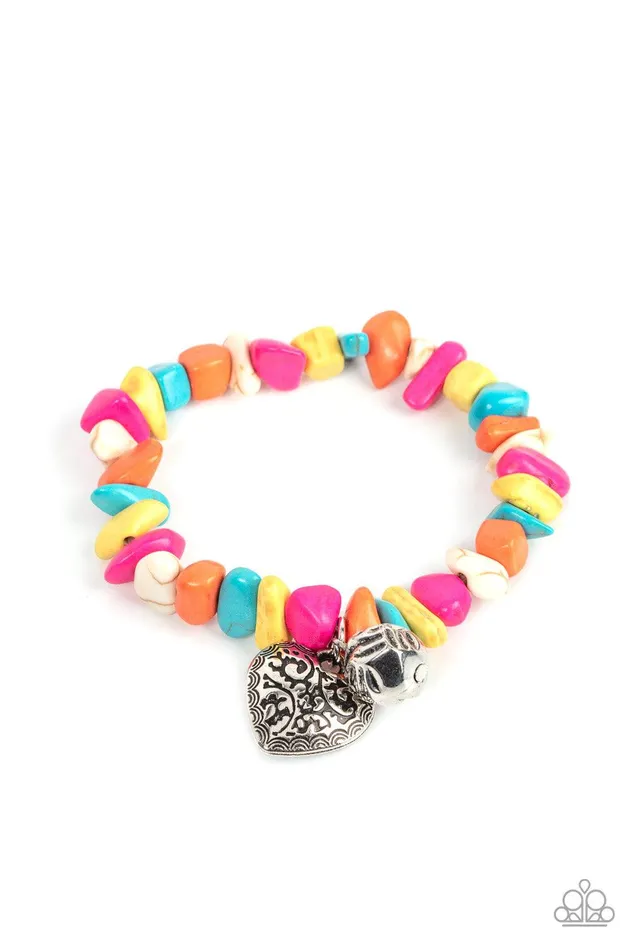 Love You to Pieces Multi Bracelet Jewelry by Bretta Paparazzi Accessories Bracelets