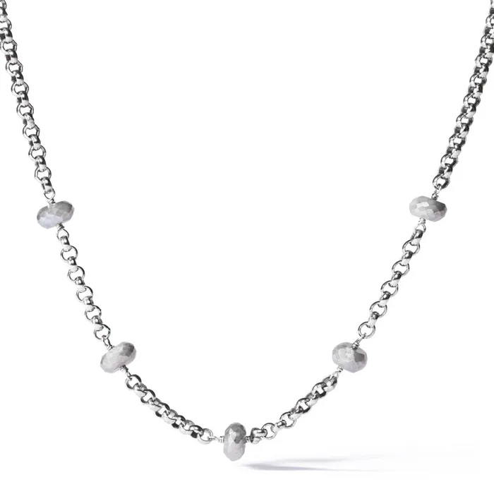Necklaces Kamo by Kary Brittingham Olivia Necklace With Moonstone