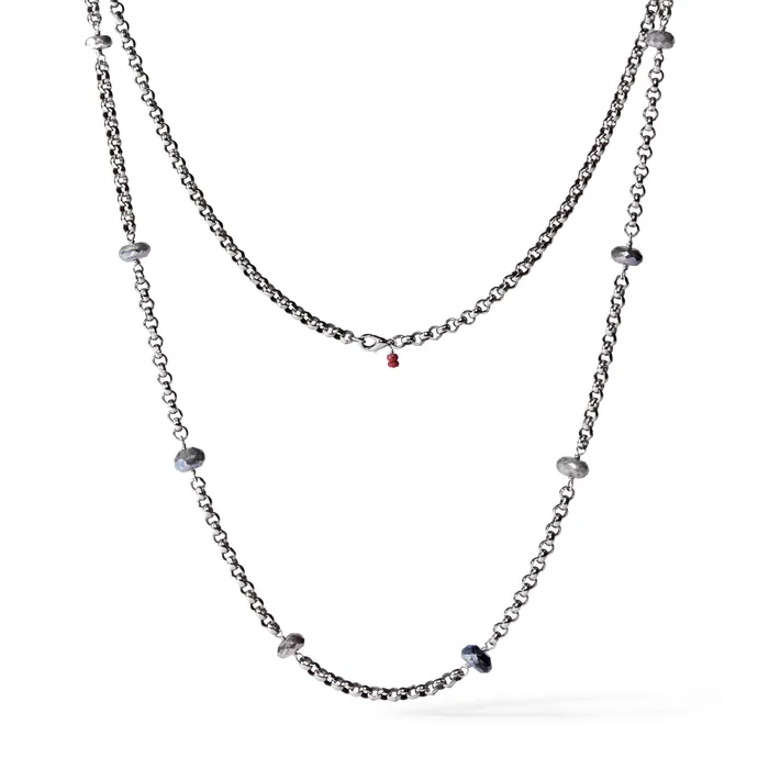 Necklaces Kamo by Kary Brittingham Olivia Necklace With Moonstone