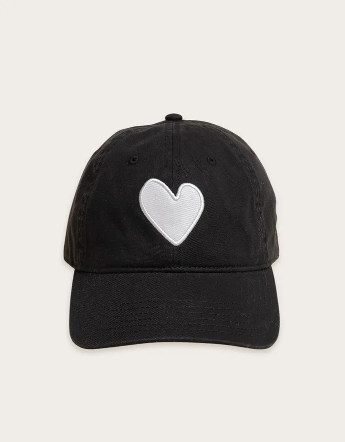 Necklaces Kerri Rosenthal kerri rosenthal heart patch baseball hat