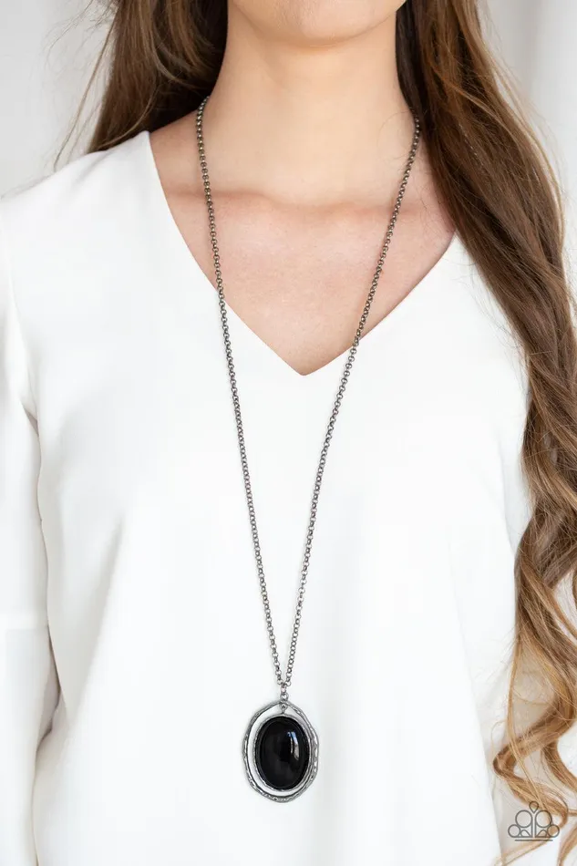 Necklaces Paparazzi Accessories Harbor Harmony Black Necklace Jewelry by Bretta