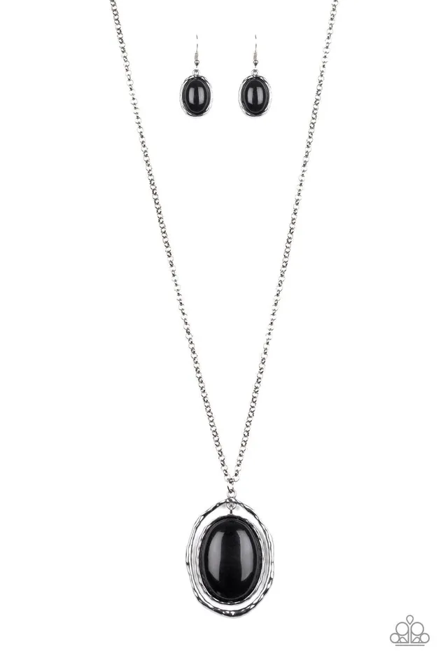 Necklaces Paparazzi Accessories Harbor Harmony Black Necklace Jewelry by Bretta