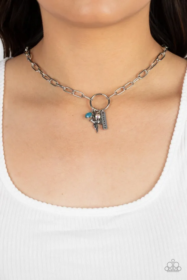 Necklaces Paparazzi Accessories Inspired Songbird Blue Necklace Jewelry by Bretta Necklaces Paparazzi Accessories Inspired Songbird Blue Necklace Jewelry by Bretta