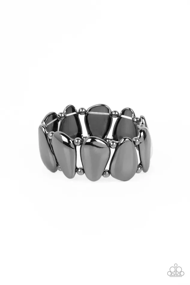 Paparazzi Accessories Bracelets Classy Cave Black Bracelet Jewelry by Bretta